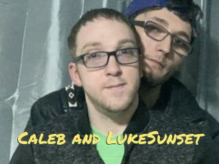 Caleb_and_LukeSunset