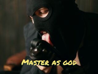Master_as_god